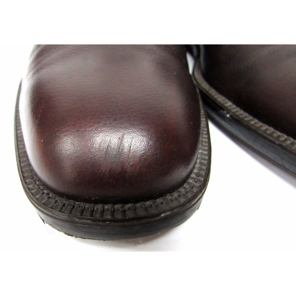 Salvatore Ferragamo Studio men\'s size 11.5 B Brown leather oxfords main image 12